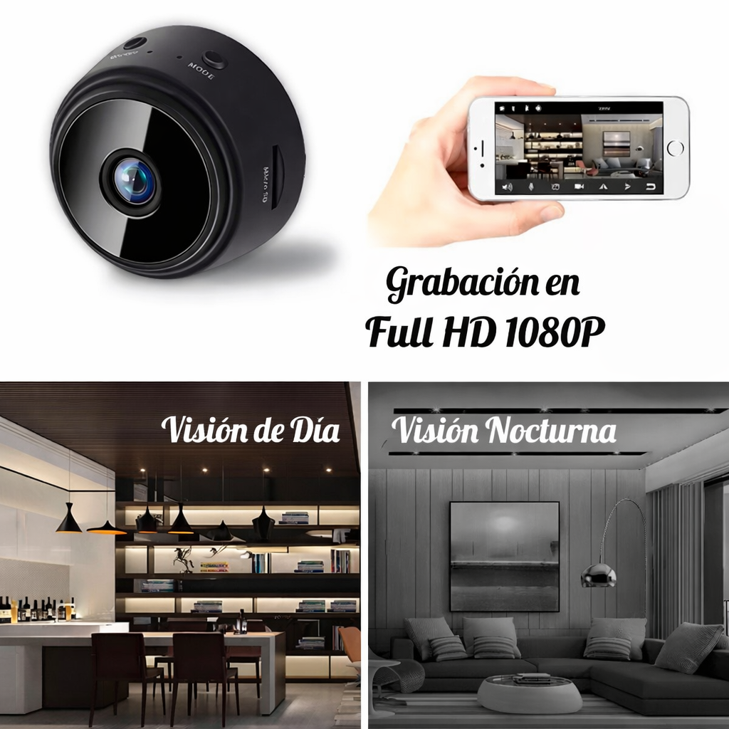 🔒 ¡Protege tu hogar 24/7 - mira todo desde tu móvil en tiempo real!