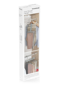 👖 ¡Ahorra espacio al instante - organiza hasta 5 pantalones en 1!