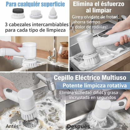 🧽 ¡Limpieza profunda sin esfuerzo!