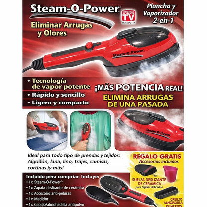 🚫 ¡Basta de arrugas y malos olores - solución rápida con vapor en casa!