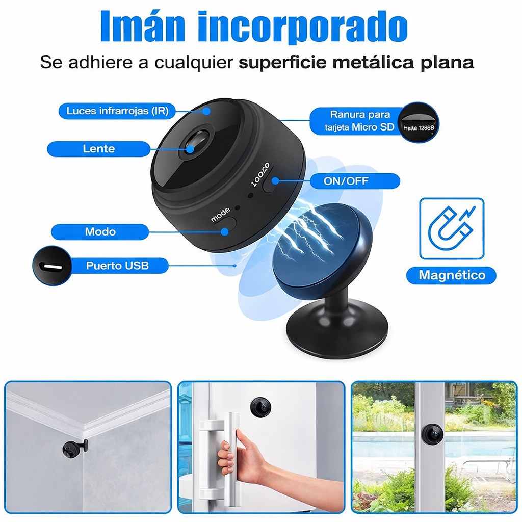 🔒 ¡Protege tu hogar 24/7 - mira todo desde tu móvil en tiempo real!