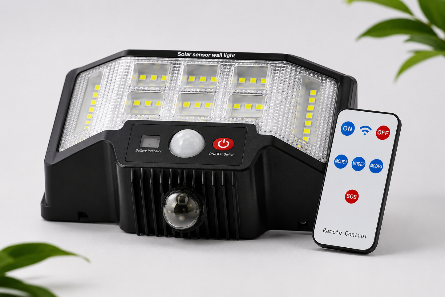 💡 ¡Luz potente sin cables que protege tu casa toda la noche!