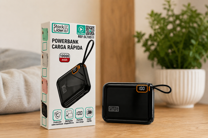 🔋 ¡Nunca te quedes sin batería - energía rápida en cualquier lugar!