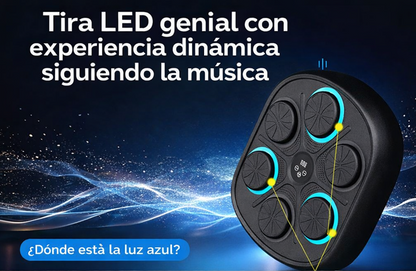 🥊🎧 Máquina de Boxeo Musical Bluetooth – Entrena, quema grasa y libera estrés desde casa