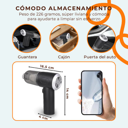 🌀 ¡Limpia donde otros no llegan sin esfuerzo!