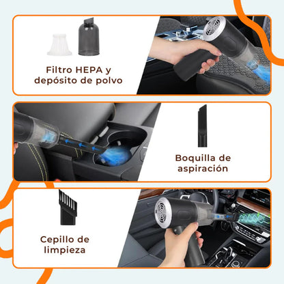🌀 ¡Limpia donde otros no llegan sin esfuerzo!