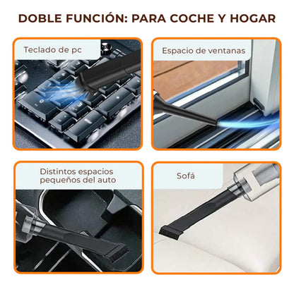 🌀 ¡Limpia donde otros no llegan sin esfuerzo!