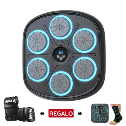 🥊🎧 Máquina de Boxeo Musical Bluetooth – Entrena, quema grasa y libera estrés desde casa