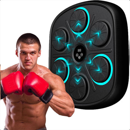 🥊🎧 Máquina de Boxeo Musical Bluetooth – Entrena, quema grasa y libera estrés desde casa