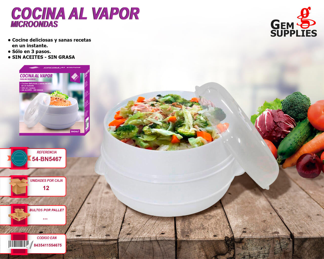 🥦 Cocina comidas deliciosas en minutos - sin aceite y sin complicaciones