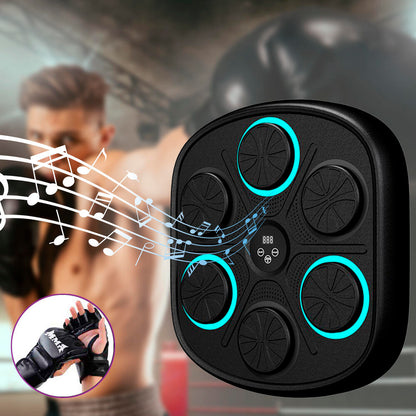 🥊🎧 Máquina de Boxeo Musical Bluetooth – Entrena, quema grasa y libera estrés desde casa