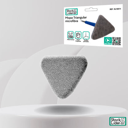 🧹 ¡Recambio de mopa triangular y ahorra tiempo!