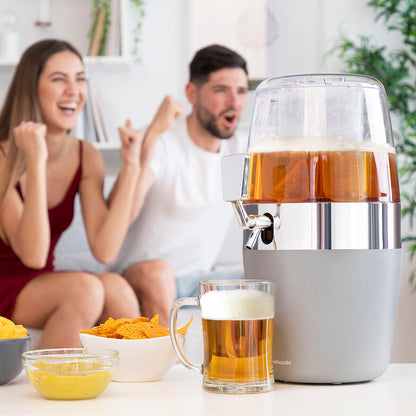 🍺 ¡Sirve refrescos o cervezas sin esfuerzo y sin perder el gas!