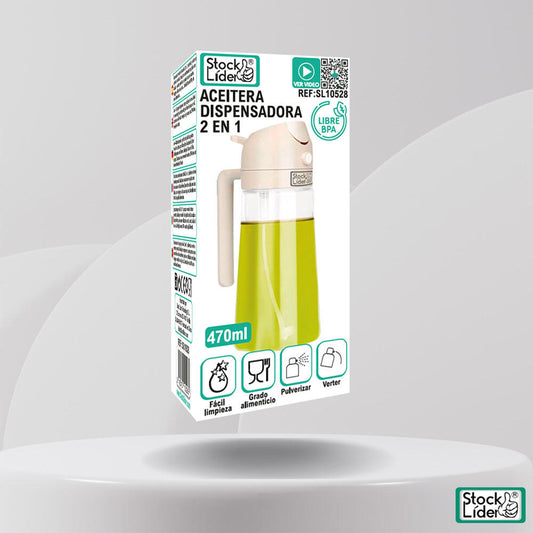 🧴 ¡Dispensador de aceite en spray - cocina saludable sin exceso de grasa!