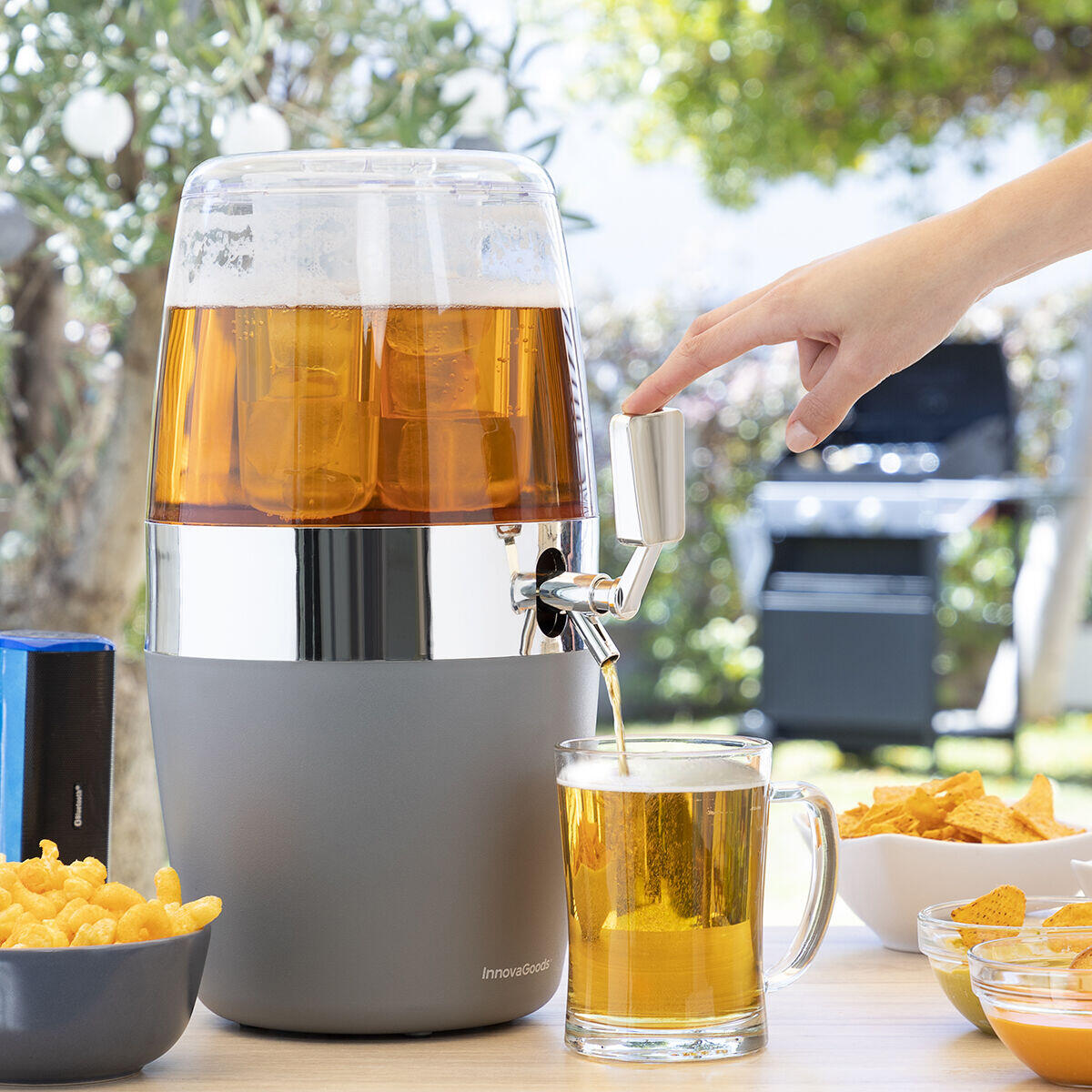 🍺 ¡Sirve refrescos o cervezas sin esfuerzo y sin perder el gas!