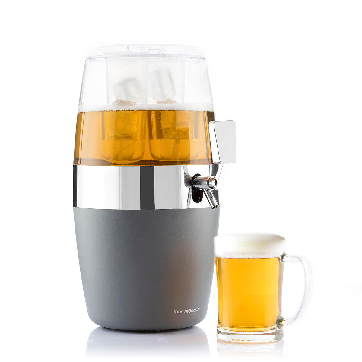 🍺 ¡Sirve refrescos o cervezas sin esfuerzo y sin perder el gas!