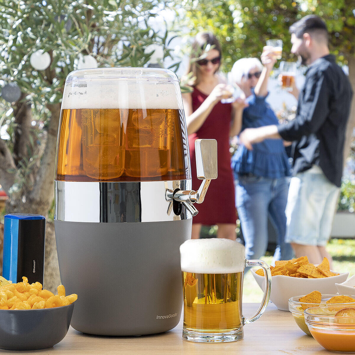 🍺 ¡Sirve refrescos o cervezas sin esfuerzo y sin perder el gas!